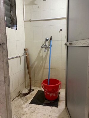 Bathroom in 1 BHK Apartment at Sai Sarang, New Panvel – for Rent