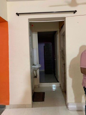 Building Lobby in 1 BHK Apartment at Sai Sarang, New Panvel – for Rent