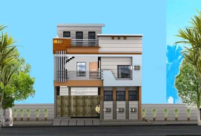 Exterior View, vengambakkam 2 Bedroom 850 Sq.Ft. Independent House In Vengambakkam Chennai 10064718