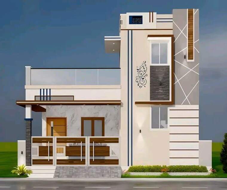 Exterior View, vengambakkam 2 Bedroom 850 Sq.Ft. Independent House In Vengambakkam Chennai 10064718