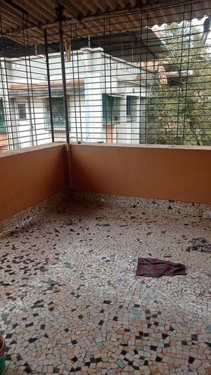 Balcony in 1 BHK Apartment at Jai Shree Ambika Darshan CHS, Dombivli West – for Rent