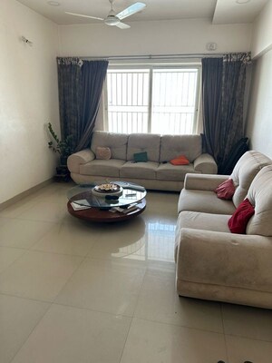 Living Room in 2 BHK Apartment at Kumar Primavera, Wadgaon Sheri – for Rent