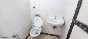 Bathroom in  Office Space at Akshar Business Park, Vashi Sector 19f – for Rent