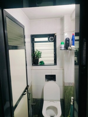 Kitchen in 1 BHK Apartment at Vasant Leela Apartment, Ghodbunder Road – for Rent