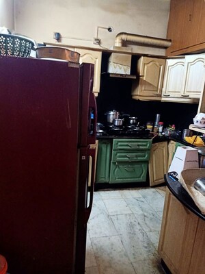 Kitchen in 3 BHK Apartment at Krishnanagar – for Sale