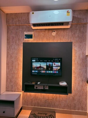 Furnished Amenities in Studio Apartment at Okay Plus Solitaire Suites, Ramnagariya – for Sale