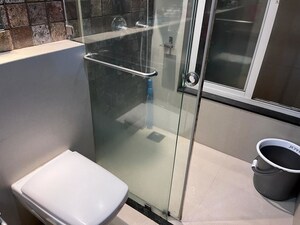 Attached Bathroom in 3 BHK Apartment at Rahul Towers, Kothrud – for Rent