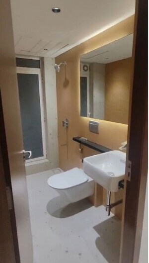 Bathroom in 3 BHK Apartment at BM Satyam Solaris, Deonar – for Rent