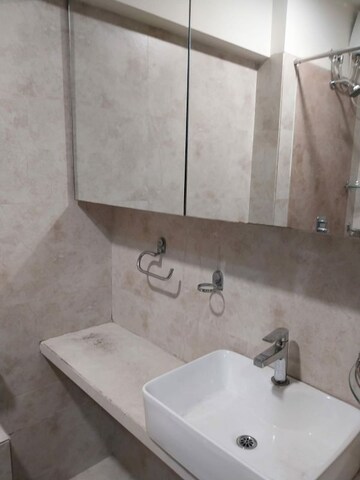 Bathroom in 2 BHK Apartment at Kanakia Spaces Zen World, Kanjurmarg East – for Rent