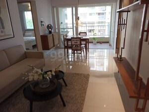 Living Room in 3 BHK Apartment at Akshar Altorios, Hadapsar – for Sale