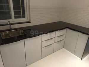 Kitchen in 3 BHK Apartment at Akshar Altorios, Hadapsar – for Sale