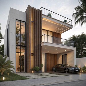 3 BHK Villa – Exterior View View at Electronic City - for Sale