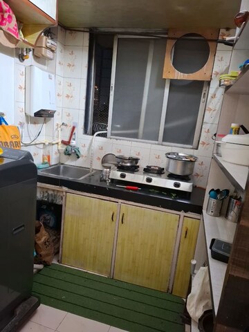 Kitchen in 2 BHK Apartment at Navjivan Colony, Mahim – for Rent