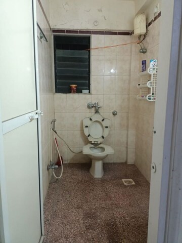 Bathroom in 2 BHK Apartment at Satellite Garden, Goregaon East – for Rent