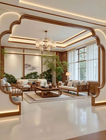 Living Room in 3 BHK Villa at Jigani – for Sale