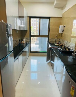Kitchen in 2 BHK Apartment at Nalanda CHS Malad West, Malad West – for Rent