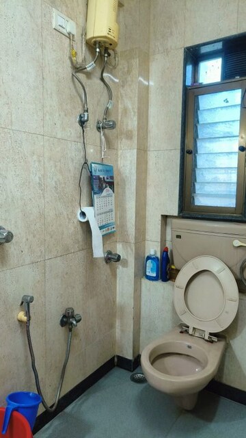 Bathroom in 2 BHK Apartment at Nikita Apartments Vakola, Vakola – for Rent