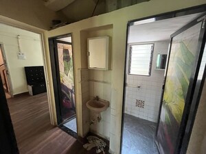 Bathroom in 1 BHK Apartment at Deepmala CHS Malad West, Malad West – for Rent