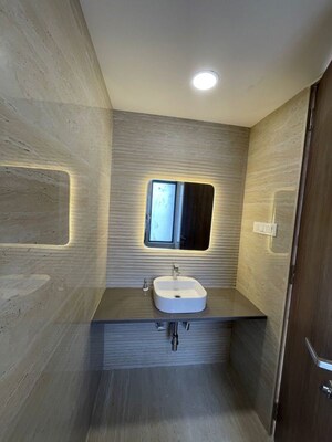 Bathroom in 3 BHK Apartment at KK Elegance, Khar West – for Rent