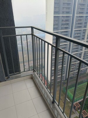 Balcony in 2 BHK Apartment at Godrej Woods, Sector 43 – for Rent