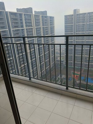 Balcony in 2 BHK Apartment at Godrej Woods, Sector 43 – for Rent