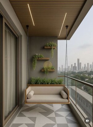 Balcony in 2 BHK Villa at Jigani – for Sale