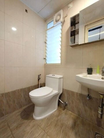 Bathroom in 3 BHK Apartment at Sai Kalyan Ultima, Thanisandra – for Sale