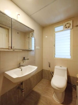 Bathroom in 3 BHK Apartment at Sai Kalyan Ultima, Thanisandra – for Sale