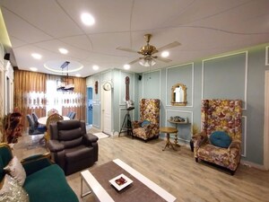 Living Room in 3 BHK Apartment at Sai Kalyan Ultima, Thanisandra – for Sale