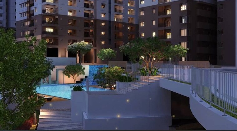 Swimming Pool, bollineni-bion 3 Bedroom 2290 Sq.Ft. Apartment In Kothaguda Hyderabad 10065334