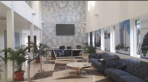 Living Room in 3 BHK Apartment at Bollineni Bion, Kothaguda – for Sale