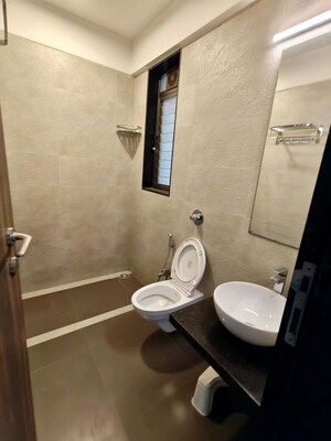 Attached Bathroom in 3 BHK Apartment at Chembur – for Rent