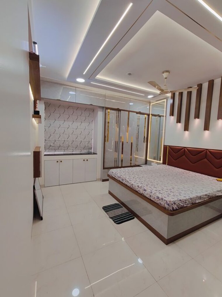 Bedroom, rachana-bella-casa 3 Bedroom 1110 Sq.Ft. Apartment In Baner Pune 10065380