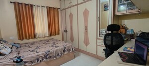 Bedroom in 3 BHK Apartment at RK Lunkad Nisarg Nirmiti, Pimple Saudagar – for Sale