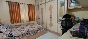 Bedroom in 3 BHK Apartment at RK Lunkad Nisarg Nirmiti, Pimple Saudagar – for Sale