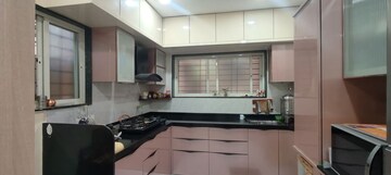 Kitchen in 3 BHK Apartment at RK Lunkad Nisarg Nirmiti, Pimple Saudagar – for Sale