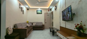 Living Room in 3 BHK Apartment at RK Lunkad Nisarg Nirmiti, Pimple Saudagar – for Sale