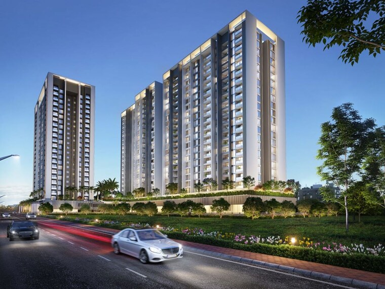 Exterior View, mantra-mayfair-residences 4 Bedroom 1624 Sq.Ft. Apartment In Mundhwa Pune 10065416