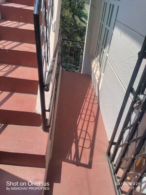 Staircase in 1 BHK Independent House at Hrbr Layout – for Rent