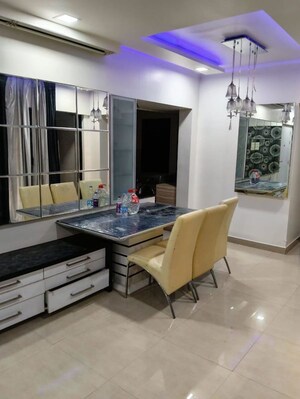 Living Room in 2 BHK Apartment at Brahma Suncity, Wadgaon Sheri – for Rent