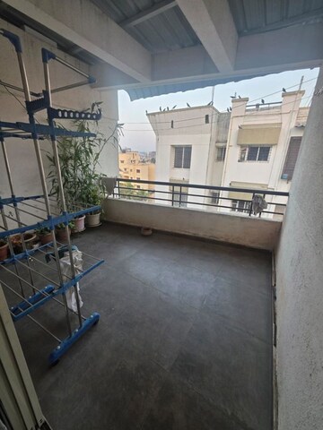 Balcony in 2 BHK Apartment at Vishal Leela Residency, Kharadi – for Rent