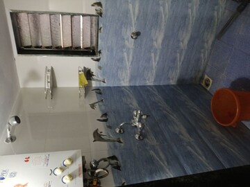 Bathroom in 1 BHK Apartment at Shashwat CHS Airoli, Airoli Sector 8a – for Rent