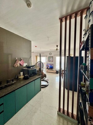 Balcony in 2.5 BHK Apartment at Royal Velstand Phase 2, Kharadi – for Rent