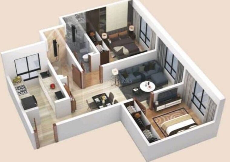 Gym, chunabhatti 3 Bedroom 1055 Sq.Ft. Apartment In Chunabhatti Mumbai 10065484