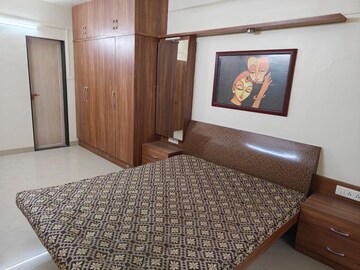 Bedroom in 2 BHK Apartment at Goel Ganga Nebula, Viman Nagar – for Rent
