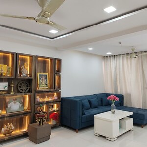 Living Room in 3 BHK Apartment at SMR Vinay Iconia Hyderabad, Kondapur – for Rent