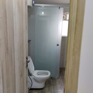 Bathroom in 3 BHK Apartment at SMR Vinay Iconia Hyderabad, Kondapur – for Rent