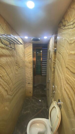 Bathroom in 2 BHK Apartment at Bhavya Heights, Dadar East – for Rent