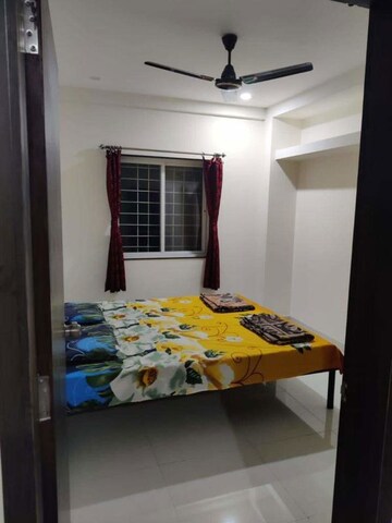 Bedroom in 2 BHK Apartment at Kumar Samruddhi Society, Vishrantwadi – for Rent