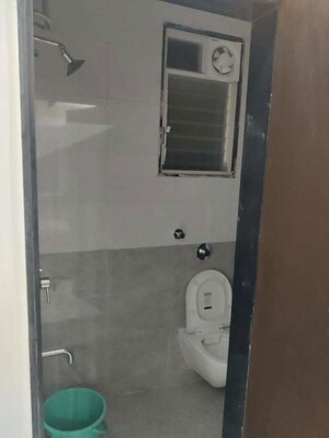 Bathroom in 2 BHK Apartment at Kumar Samruddhi Society, Vishrantwadi – for Rent